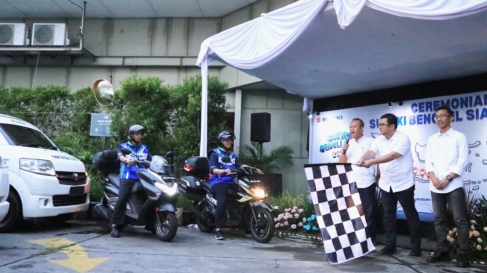 Suzuki bengkel siaga mudik 2024