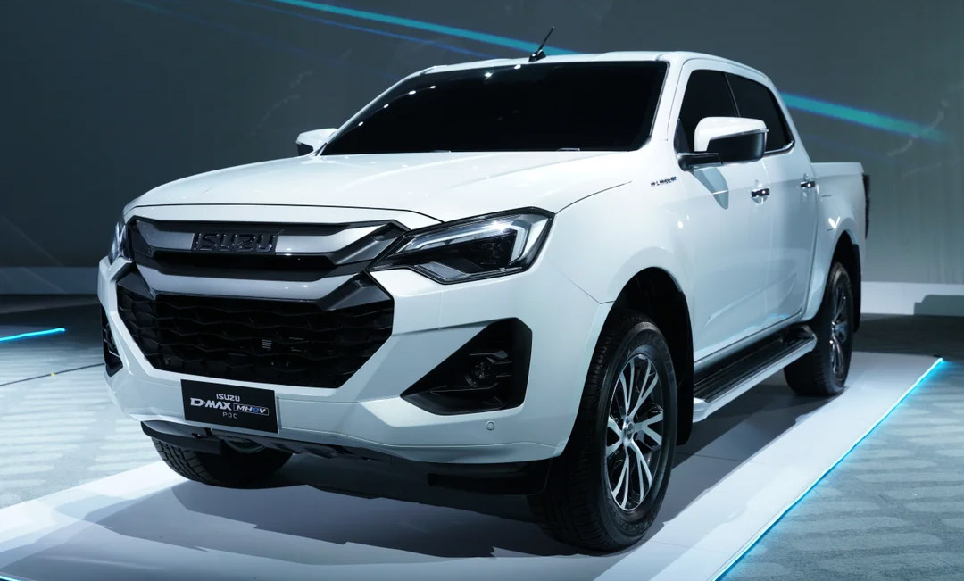 Tampang Isuzu D-Max Hi-Lander Mild Hybrid concept lebih halus