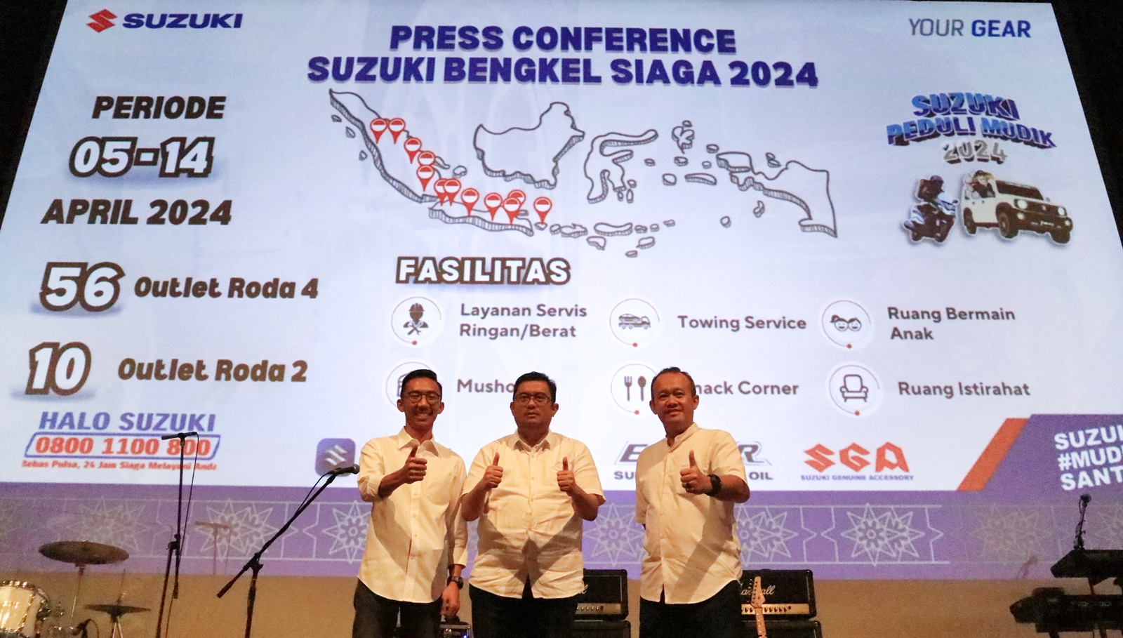 Suzuki bengkel siaga mudik 2024