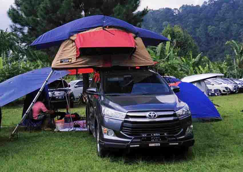 campervan di samara camp puncak