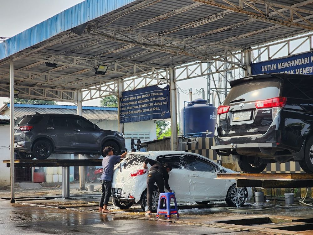 Omzet Tempat Cuci Mobil Pasca Mudik Lebaran Meroket, Untung 3 kali Lipat! Tempat Cuci Mobil 24 Jam Terdekat di Jakarta Barat