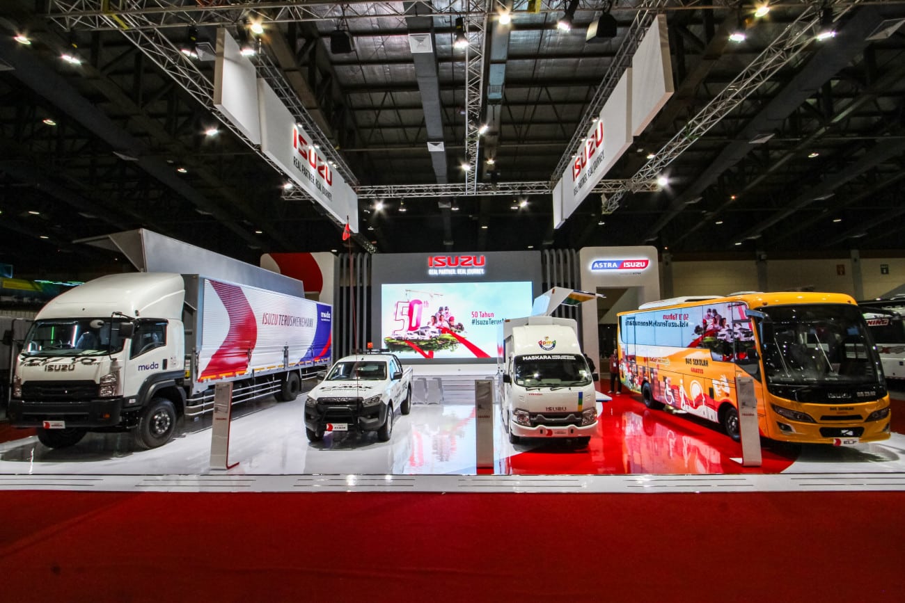 Lineup Isuzu di GIICOMVEC 2024