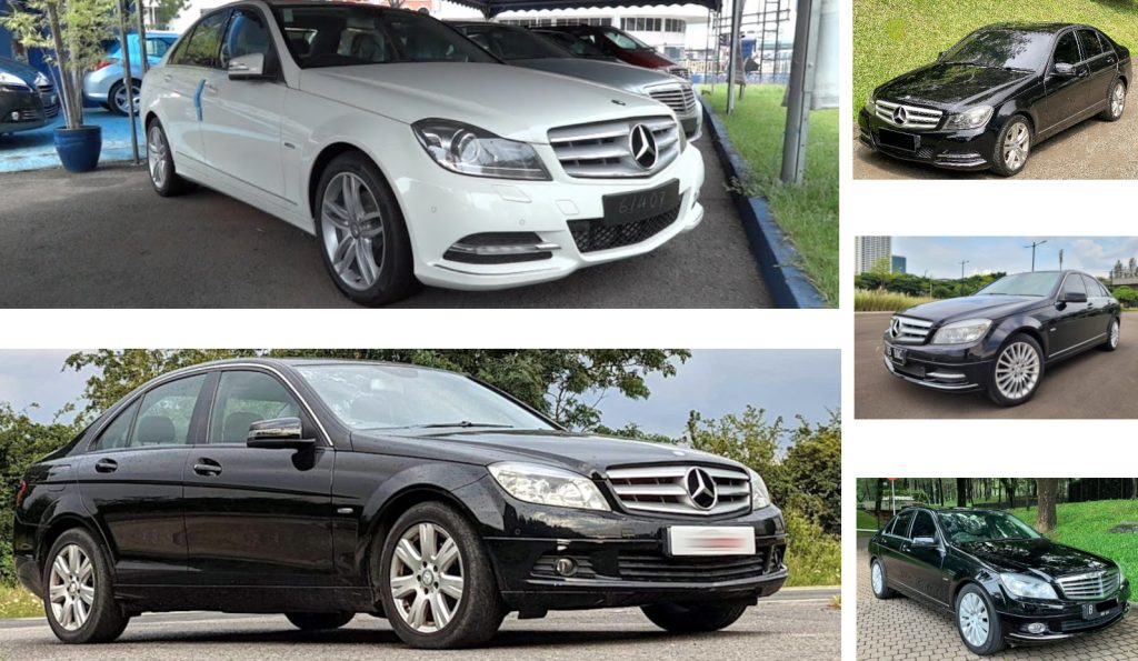 Mobil sedan bekas Mercedes-Benz W204