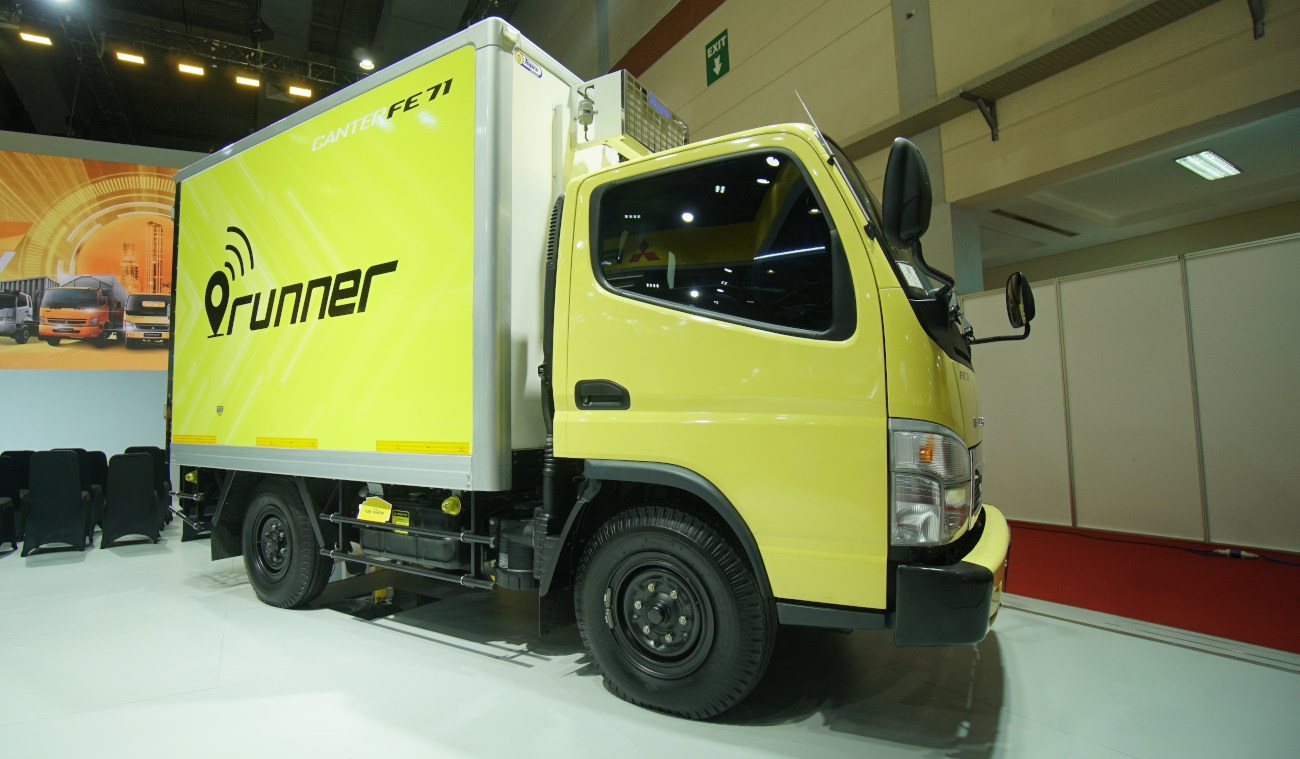 Fuso Canter terserap hingga 29.062 unit sepanjang tahun 2023