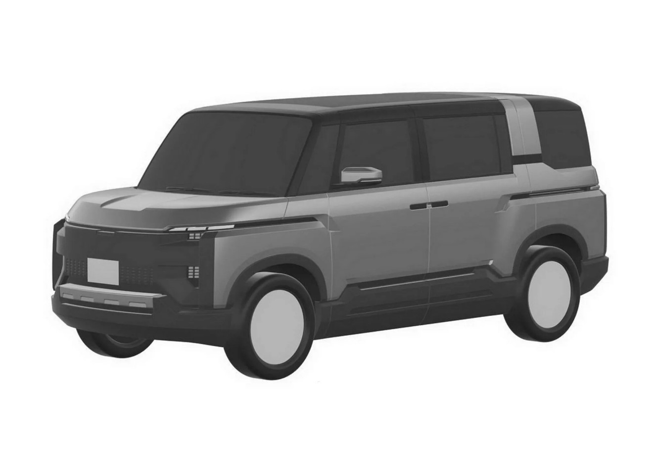 Mobil Baru Toyota Dipatenkan, Ambil DNA Crossover Siap Camping Mobil yang dipatenkan ini merujuk pada desain mobil konsep Toyota di Japan Mobility Show 2024