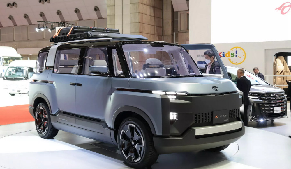 Mobil Baru Toyota Dipatenkan, Ambil DNA Crossover Siap Camping X-Van Gear concept hadirkan desain mengotak