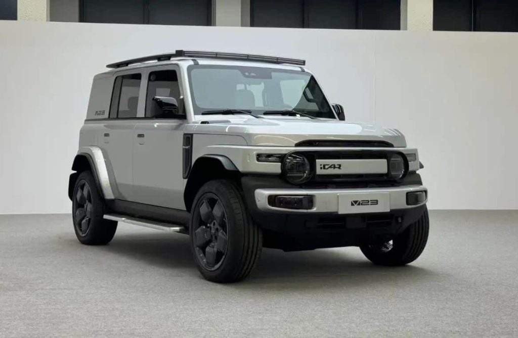 iCar V23, Mobil Listrik Chery Berpenggerak 4x4