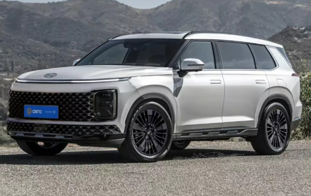Tampang Hyundai Palisade kreasi digital modifikator Kelsonik
