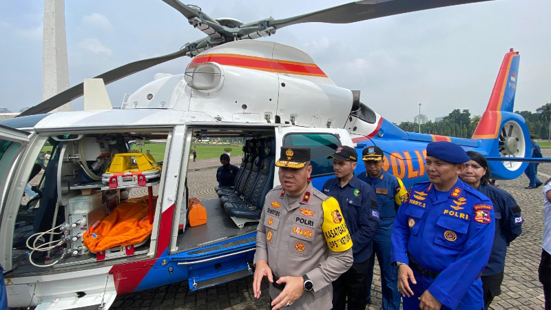 Polri siapkan 2 helikopter ambulans udara