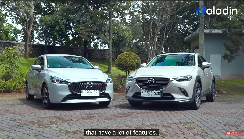 Komparasi Mazda2 Hatchback vs Mazda CX-3