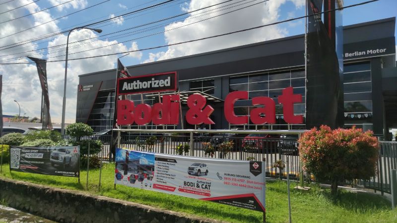 Lokasi Bengkel Perbaikan Bodi dan Cat Mitsubishi