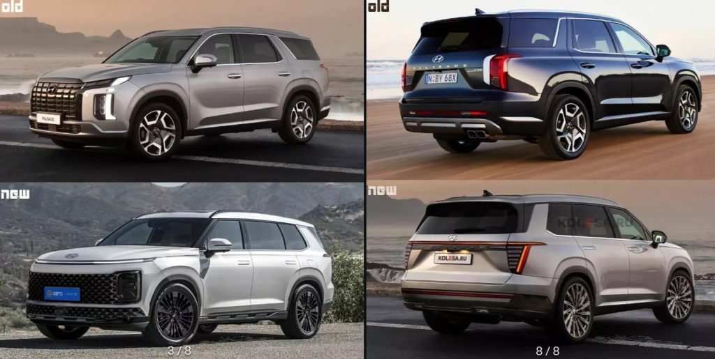 Hyundai Palisade 2026 diproyeksi tampil lebih mengotak dan modern