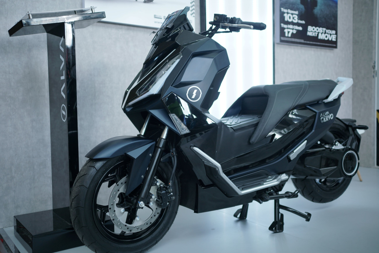 IIMS Surabaya 2024 Semua Brand Tebar Promo Alva Cervo dan deret motor Alva lainnya dapat promo spesial