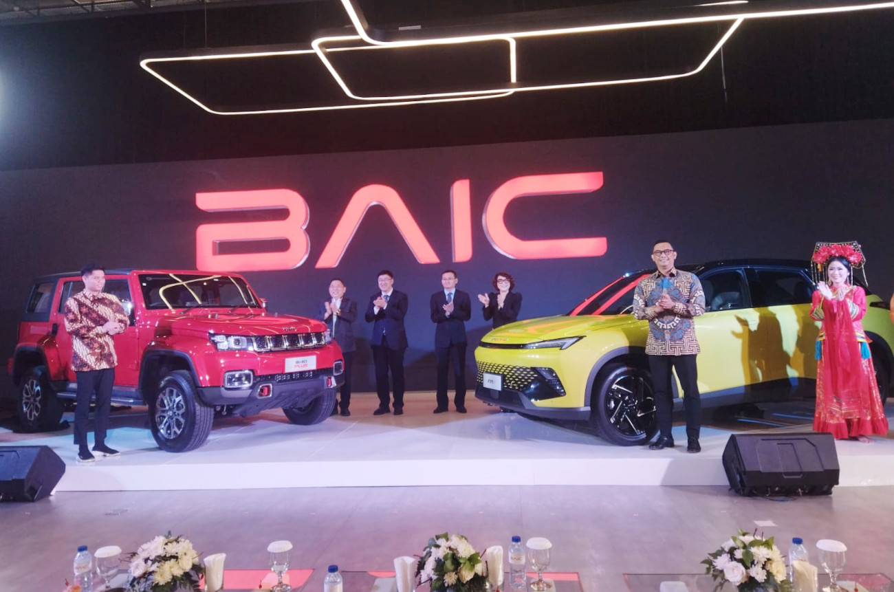 Soft launching BAIC X-55 dan BAIC BJ-40