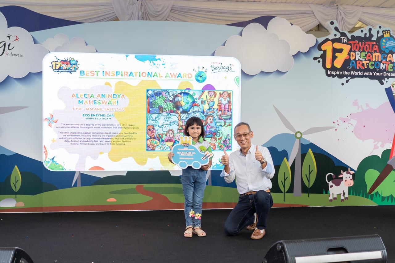 Sienna Arielle Kedna, pemenang kategori 1