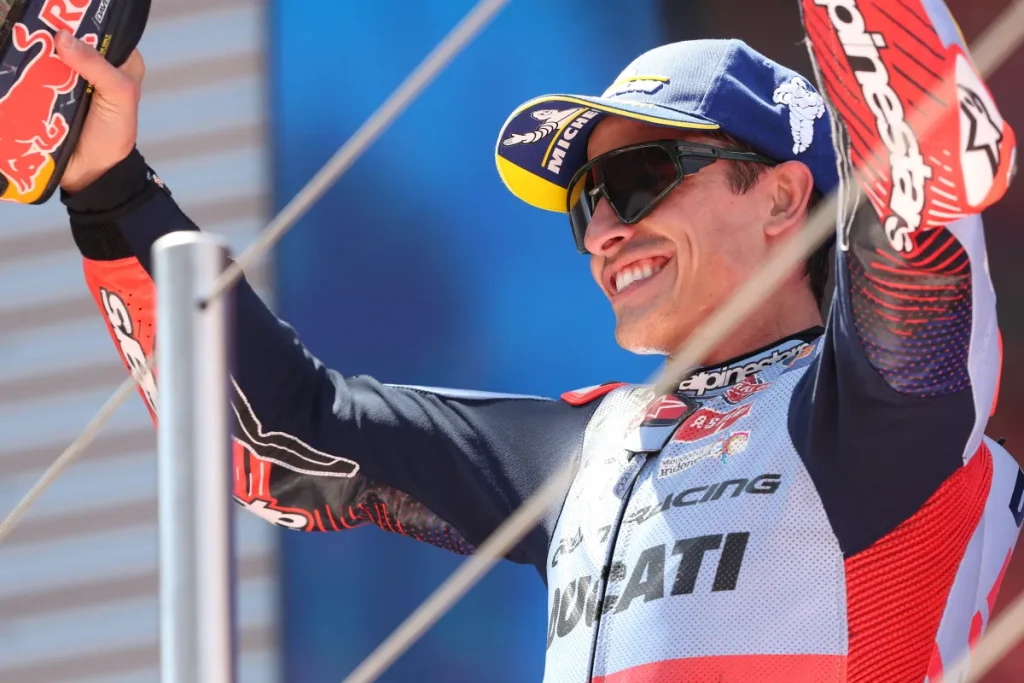 Marc Marquez Blak-blakan Contek Pecco Bagnaia di MotoGP Catalunya 2024