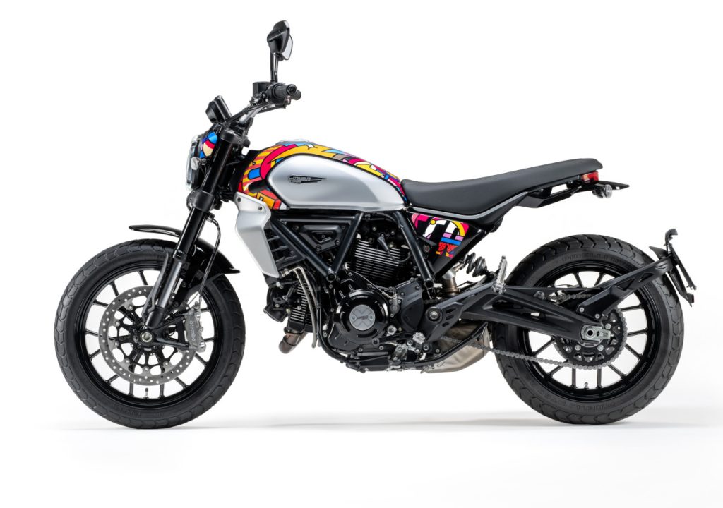 Scrambler Ducati pakai cover kit Van Orton Design
