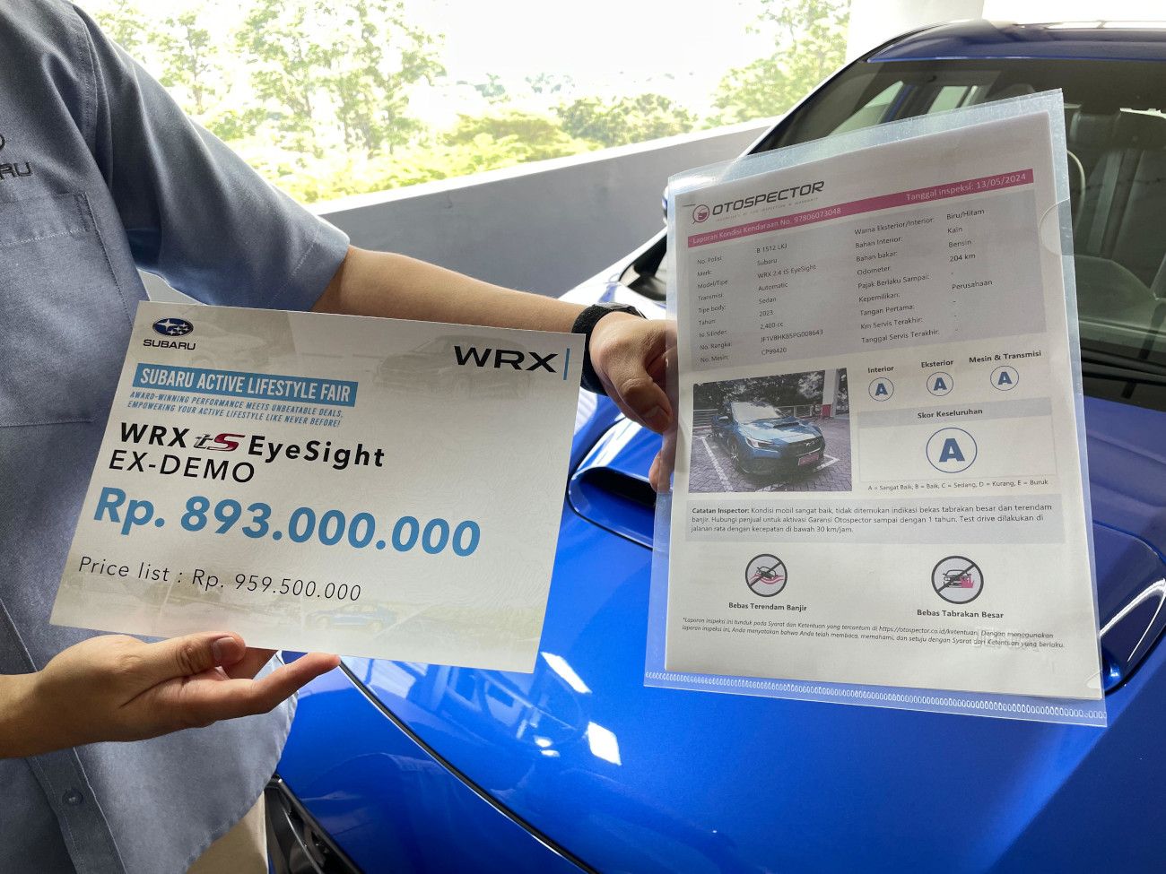 Harga Subaru WRX ex-demo turun seratus jutaan