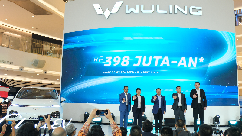 Harga Wuling Cloud EV turun