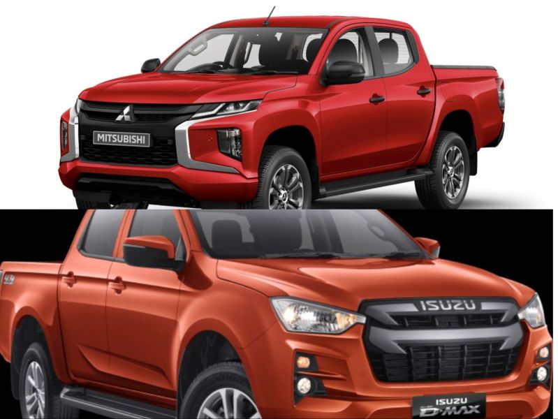 Komparasi Mitsubishi Triton vs Isuzu D-Max Terbaru
