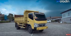 Tes Nanjak Fuso Canter FE SHDX Dengan Beban Penuh