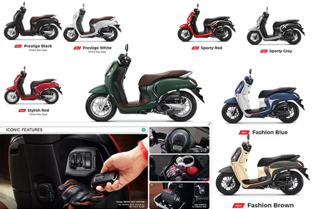 Ragam Varian Honda Scoopy 2024 Terbaru, Update Harga dan Spesifikasi image742