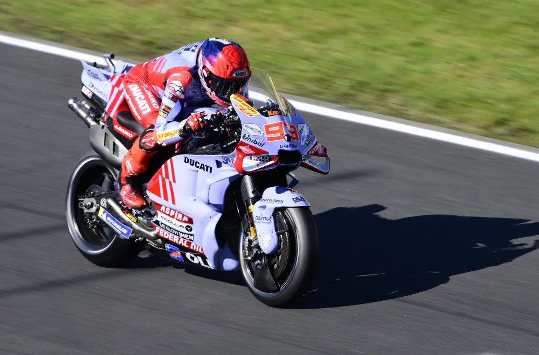 Pernyataan Pertama Marc Marquez Gabung Tim Ducati Lenovo Hingga 2026 Marc Marquez kunci posisi 2 pada sprint Le Mans 2024