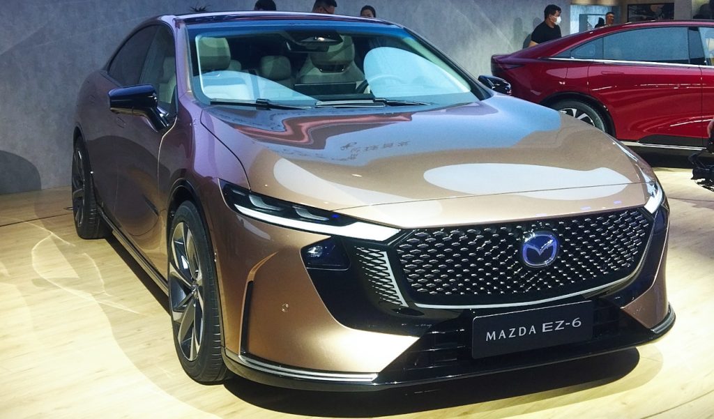 Spesifikasi Mazda EZ-6 yang siap dijual di Cina