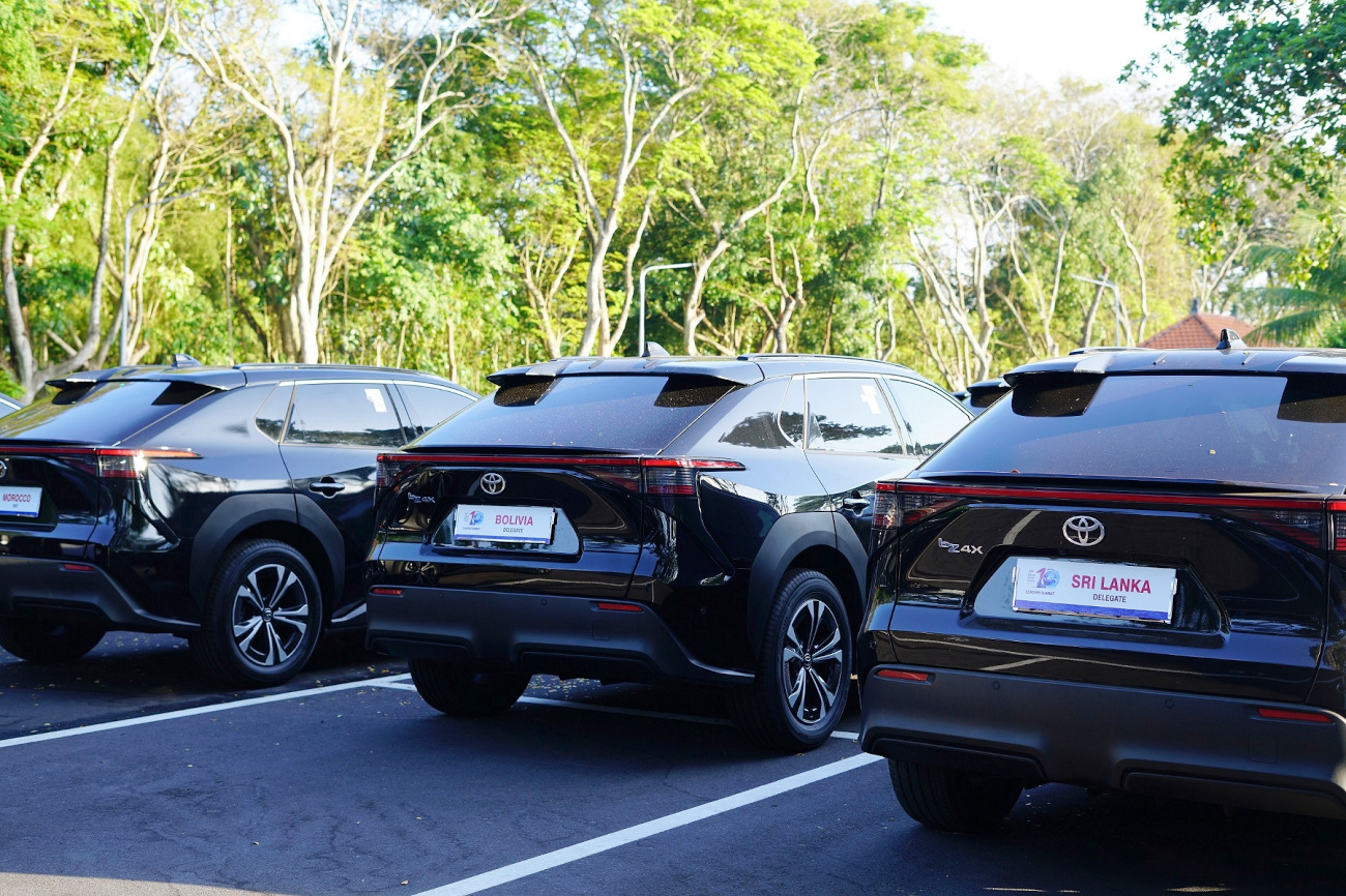 Toyota bZ4X juga sudah pernah dipakai di Konferensi Tingkat Tinggi (KTT) G20, KTT ASEAN dan terakhir KTT Archipelagic and Island States (AIS)