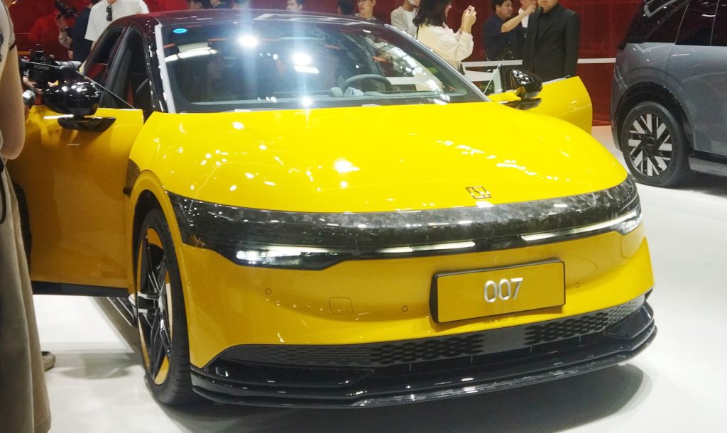 Spesifikasi Geely Zeekr 007