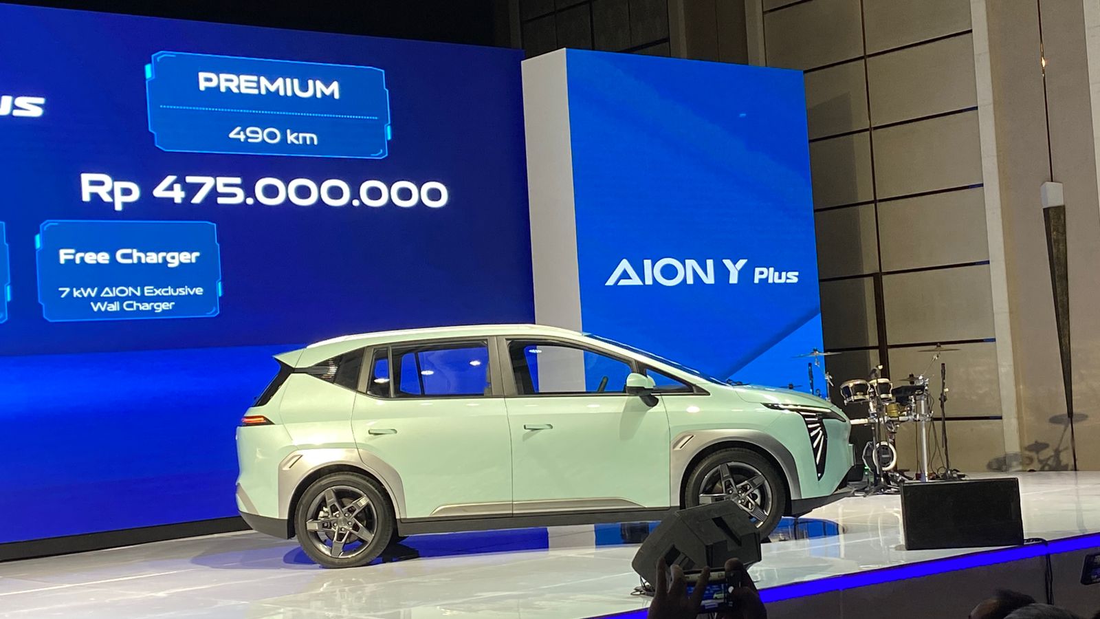 Aion Y Plus range Premium bisa mencapai jarak tempuh 490 km