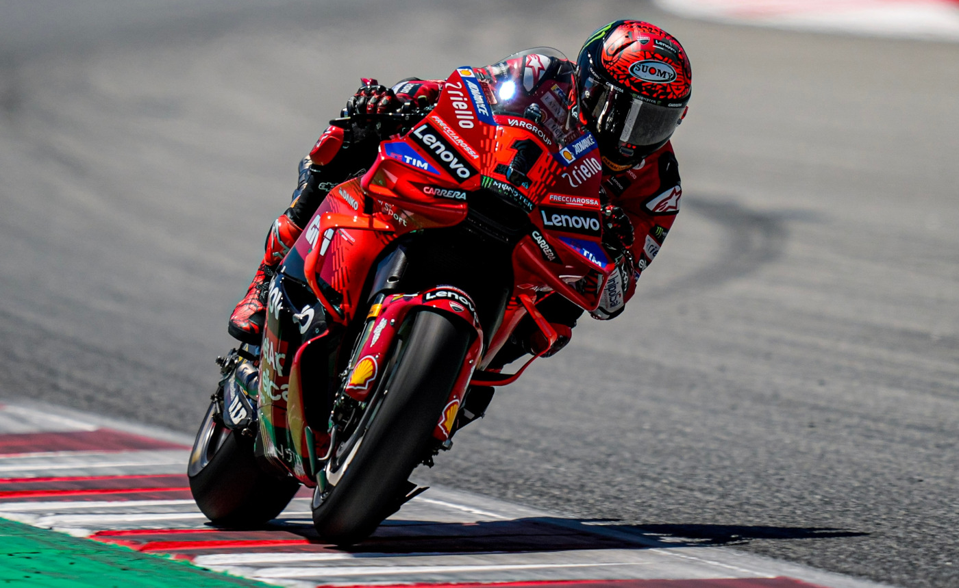 Pernyataan Pertama Marc Marquez Gabung Tim Ducati Lenovo Hingga 2026 Francesco Bagnaia kunci kemenangan di MotoGP Italia