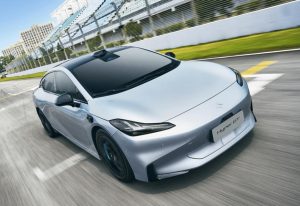 Bocoran GAC Aion Hyper GT, Kakak Aion Hyper HT Penantang Tesla Model 3