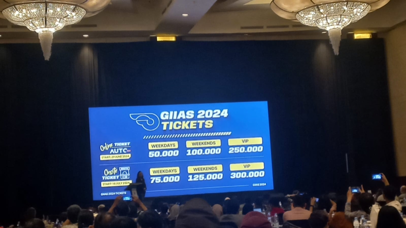 55 brand otomotif ikut GIIAS 2024