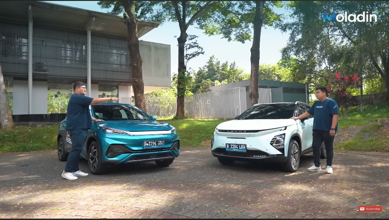 komparasi Chery Omoda E5 vs BYD Atto 3