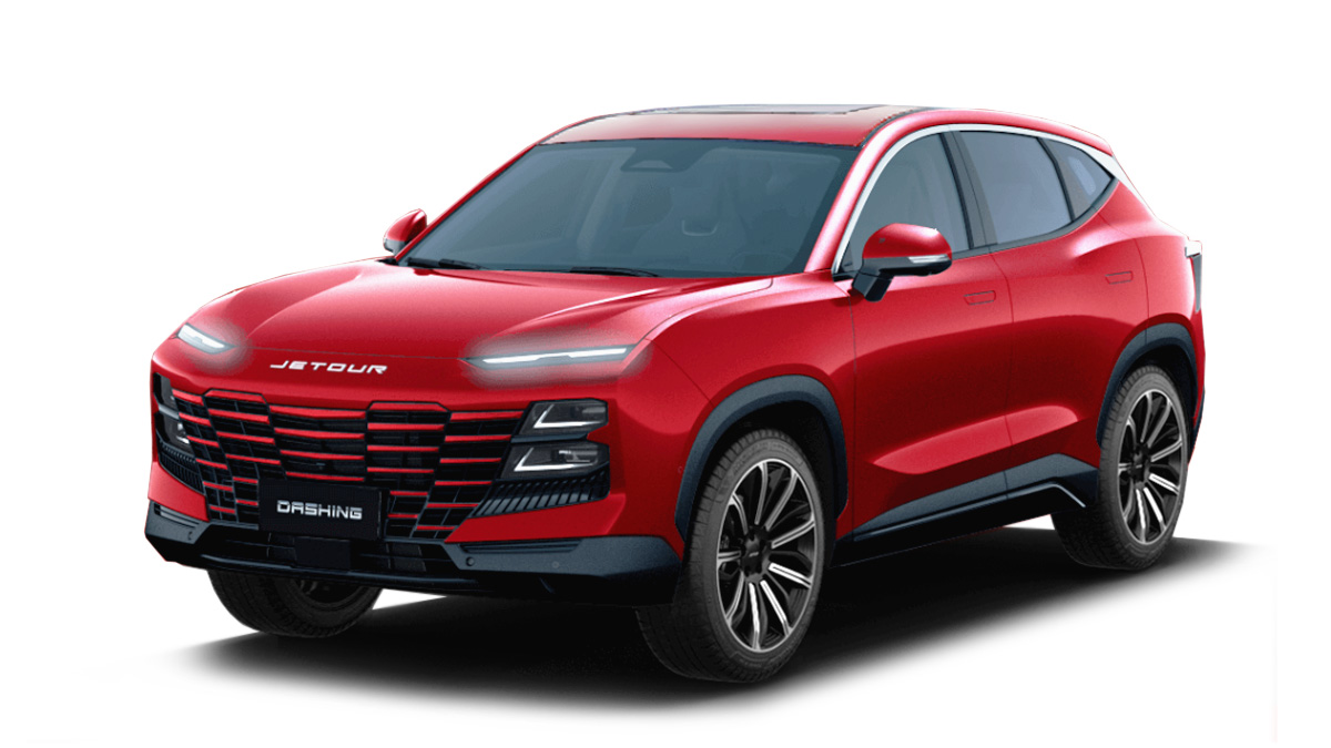 Jetour Dashing hadir dengan dimensi panjang 4.590 mm, lebar 1.900 mm, dan tinggi 1.685 mm