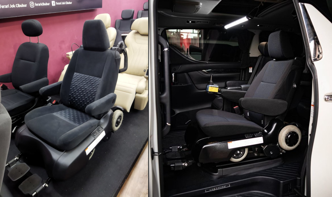 Tersedia jok Welcab khusus Alphard