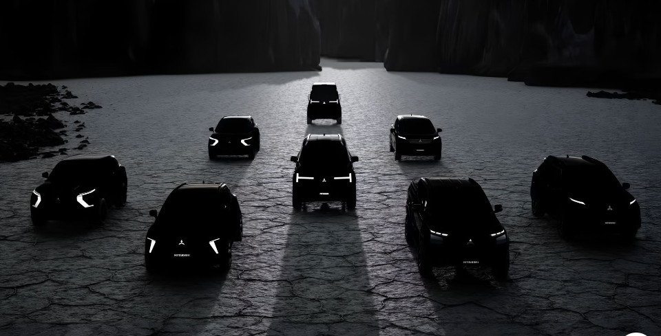 Teaser jajaran Mitsubishi dalam kampanye Momentum 2030