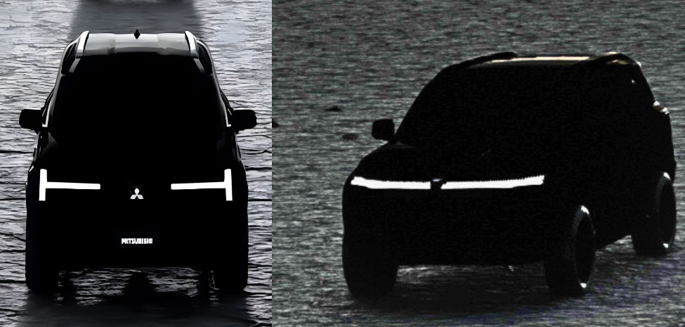Mitsubishi Pajero Sport baru diprediksi pakai DRL LED model palu Thor 