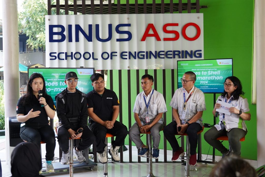 Tim BINUS-ASO siap unjuk gigi di ajang Shell Eco-marathon 2024