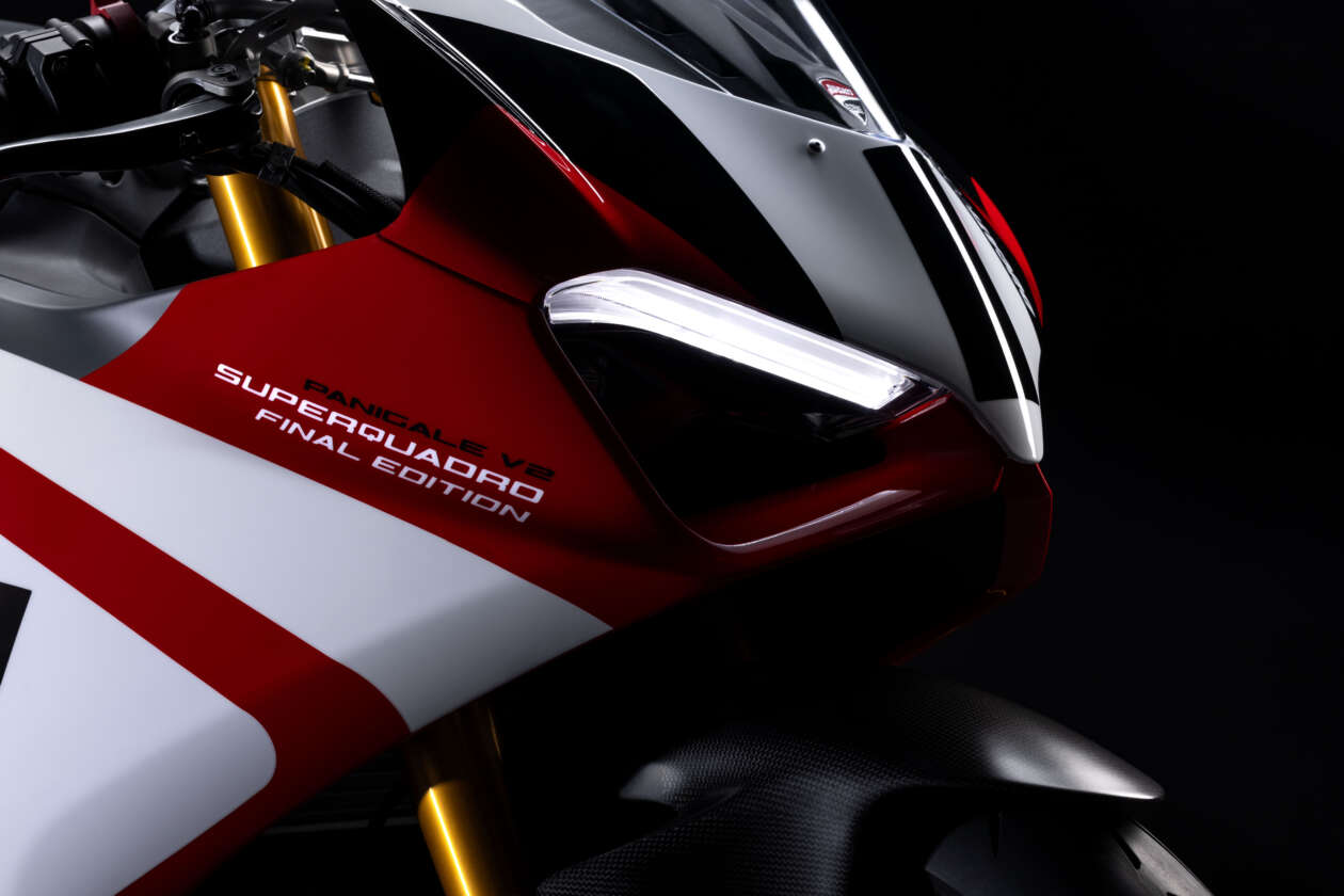 Fascia Ducati Panigale V2 Superquadro Last Edition nampak garang
