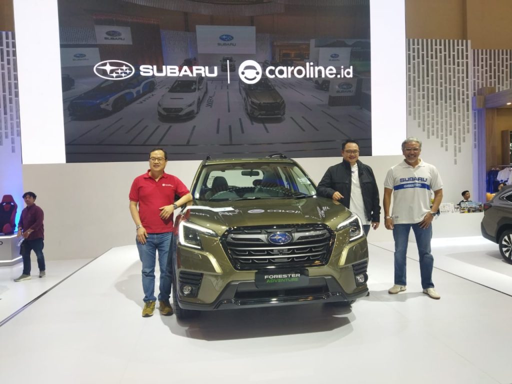 Subaru Indonesia jalin kemitraan dengan Caroline