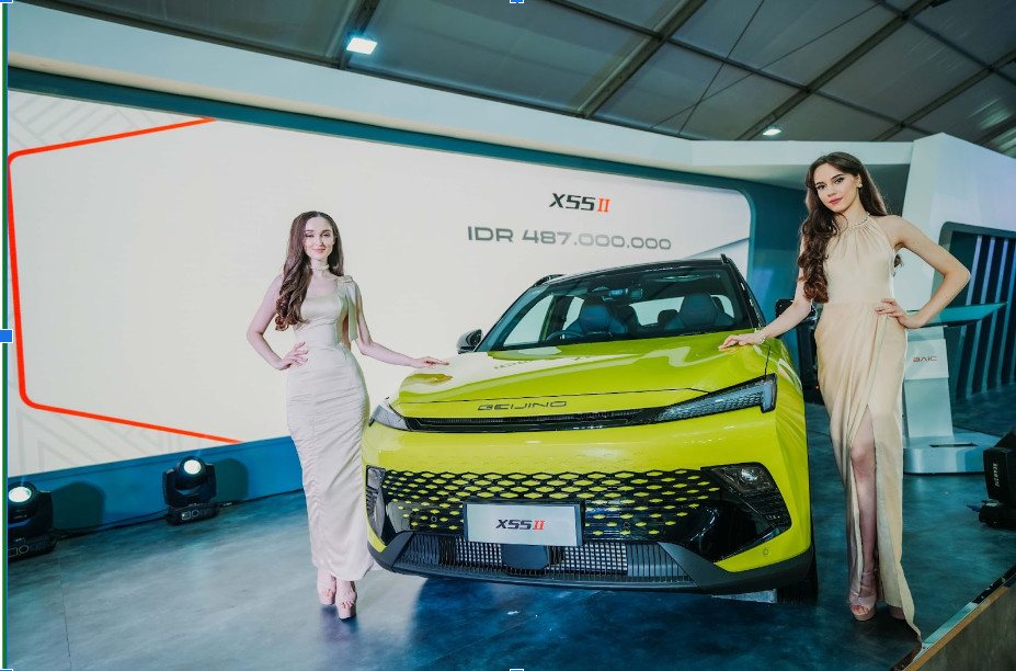 BAIC Catat Penjualan Sebanyak 136 Unit di GIIAS 2024 BAIC X55-II hadir sebagai SUV perkotaan