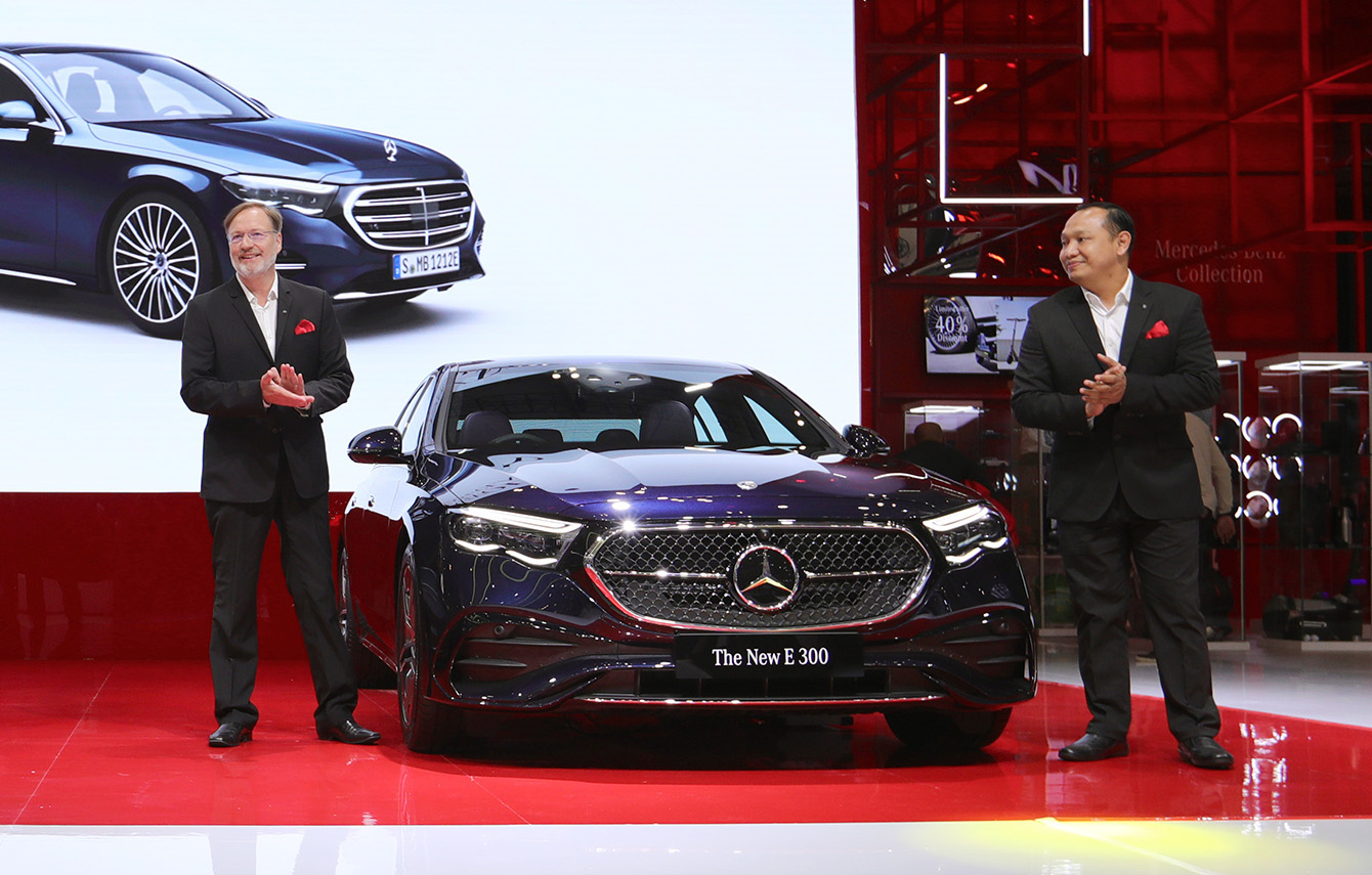 Mercedes-Benz E 300 AMG Line merilis tenaga lebih besar