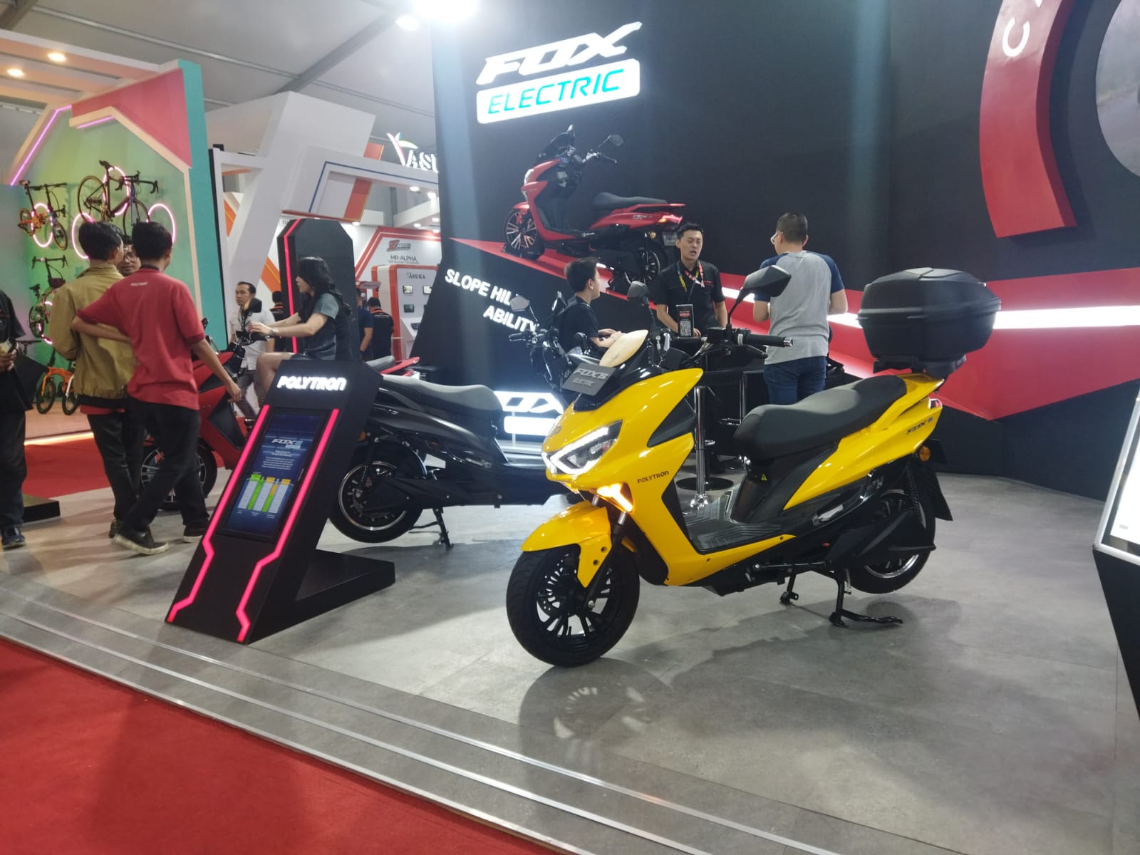 Booth Polytron di GIIAS 2024