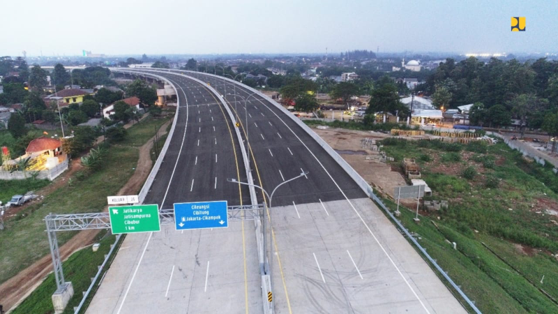 Jalan Tol Cimanggis-Cibitung resmi beroperasi