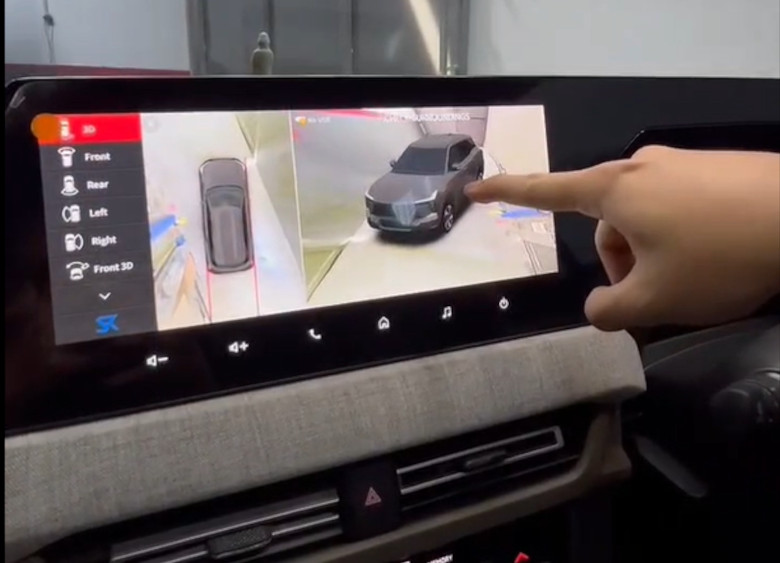 Proyeksi gambar yang dihasilkan 3D