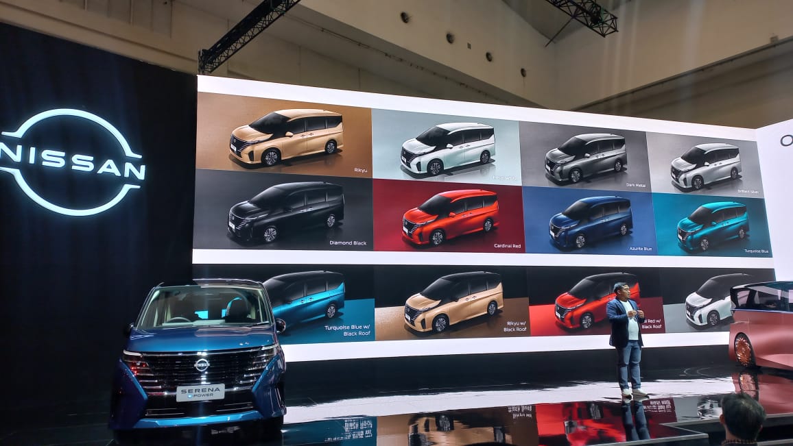 Pilihan warna Nissan Serena e-Power