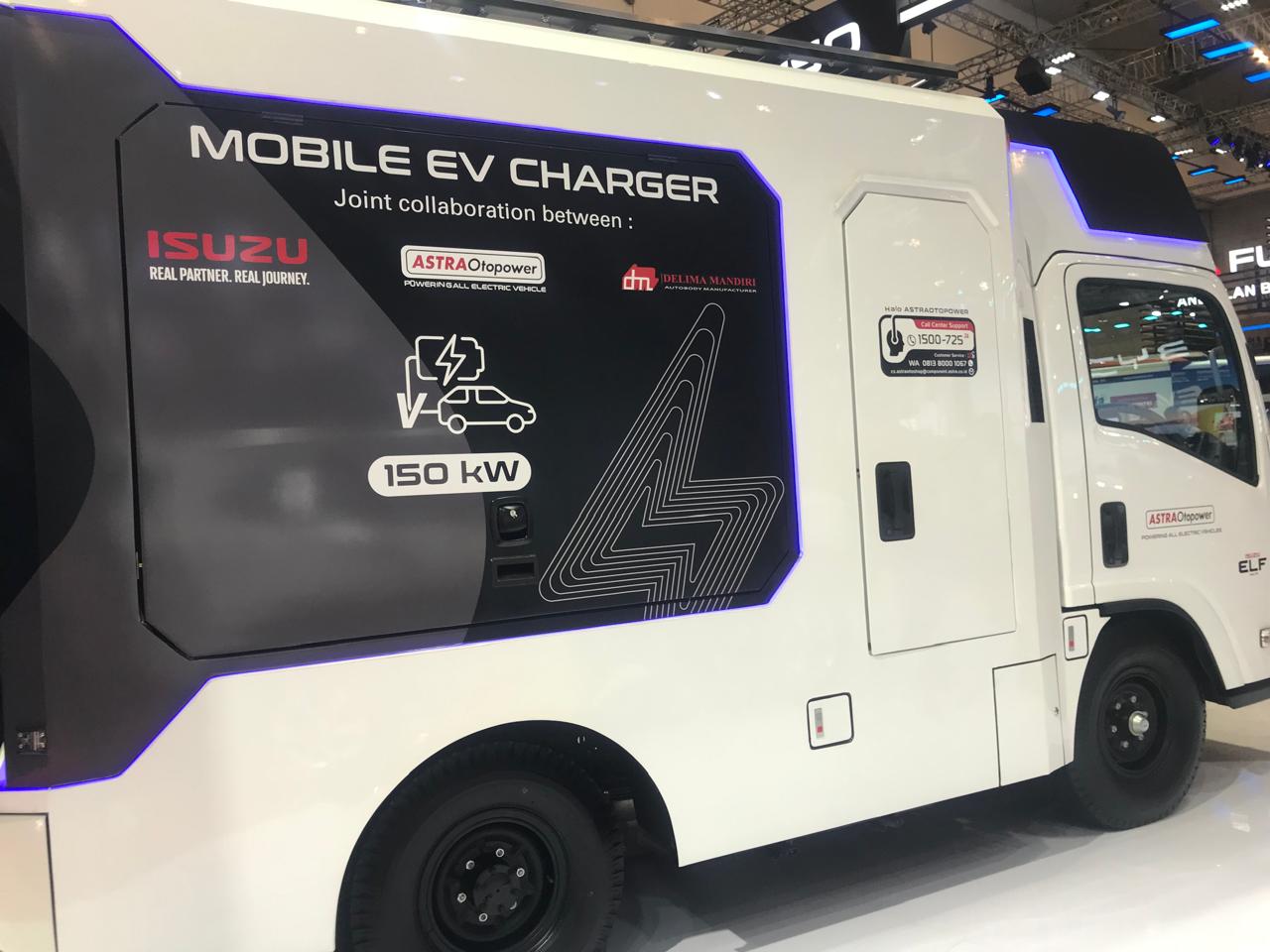 Isuzu Mobile Charging jadi solusi pemilik kendaraan listrik