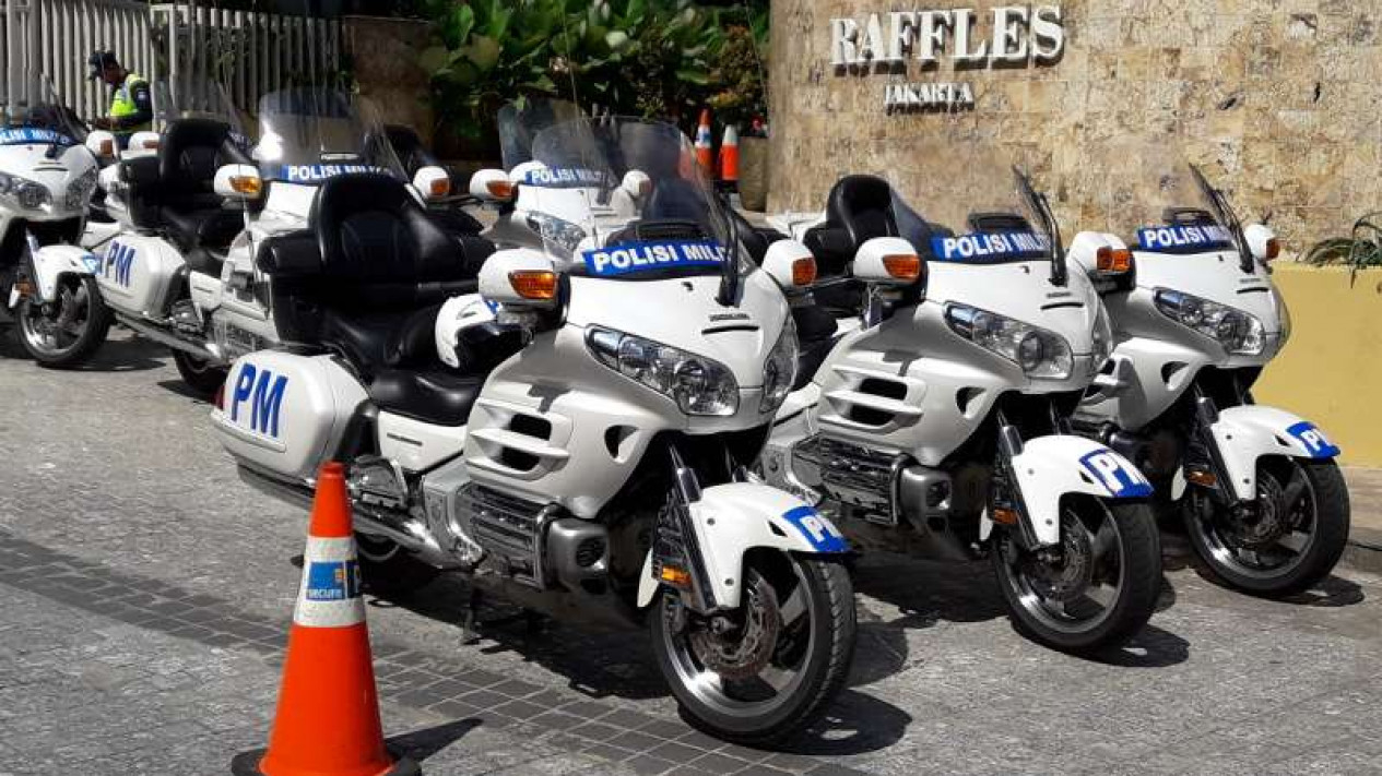 Menko Polhukam naik Honda Gold Wing